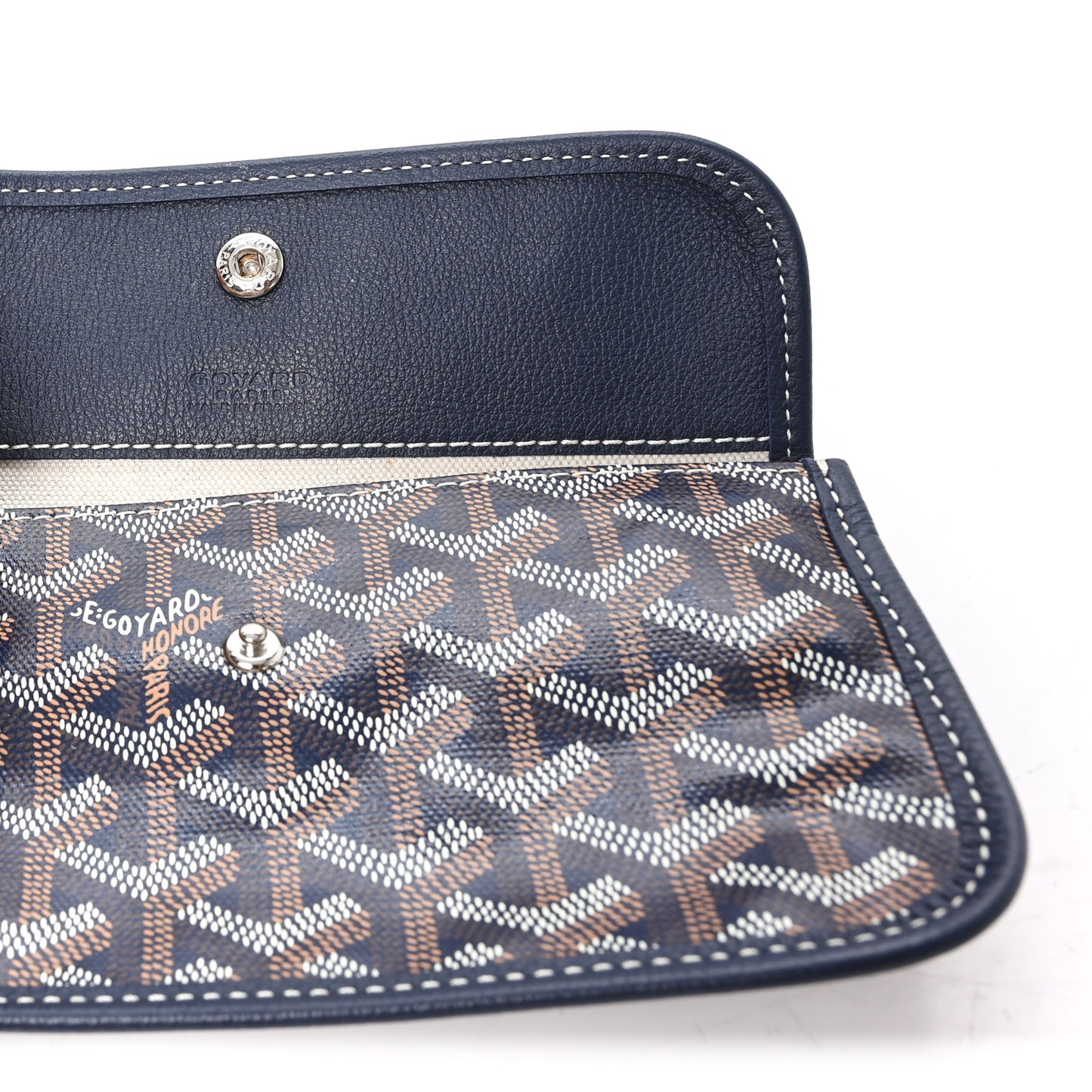 Goyardine Pouch Navy
