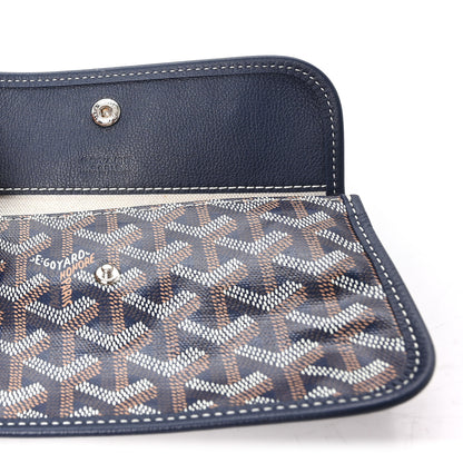 Goyard Goyardine Pouch Navy 6 of 6