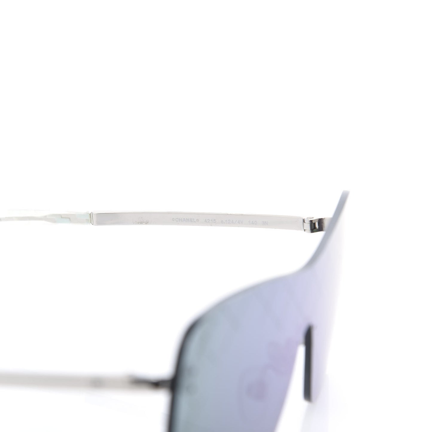 Shield Runway Sunglasses 4215 Silver Purple