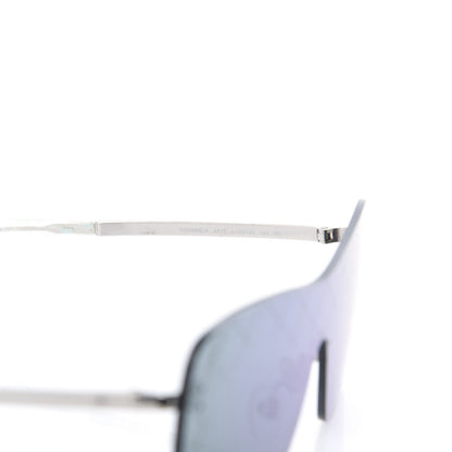 Chanel Shield Runway Sunglasses 4215 Silver Purple 5 of 7