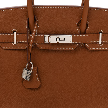 Hermes Togo Birkin 30 Gold 8 of 12