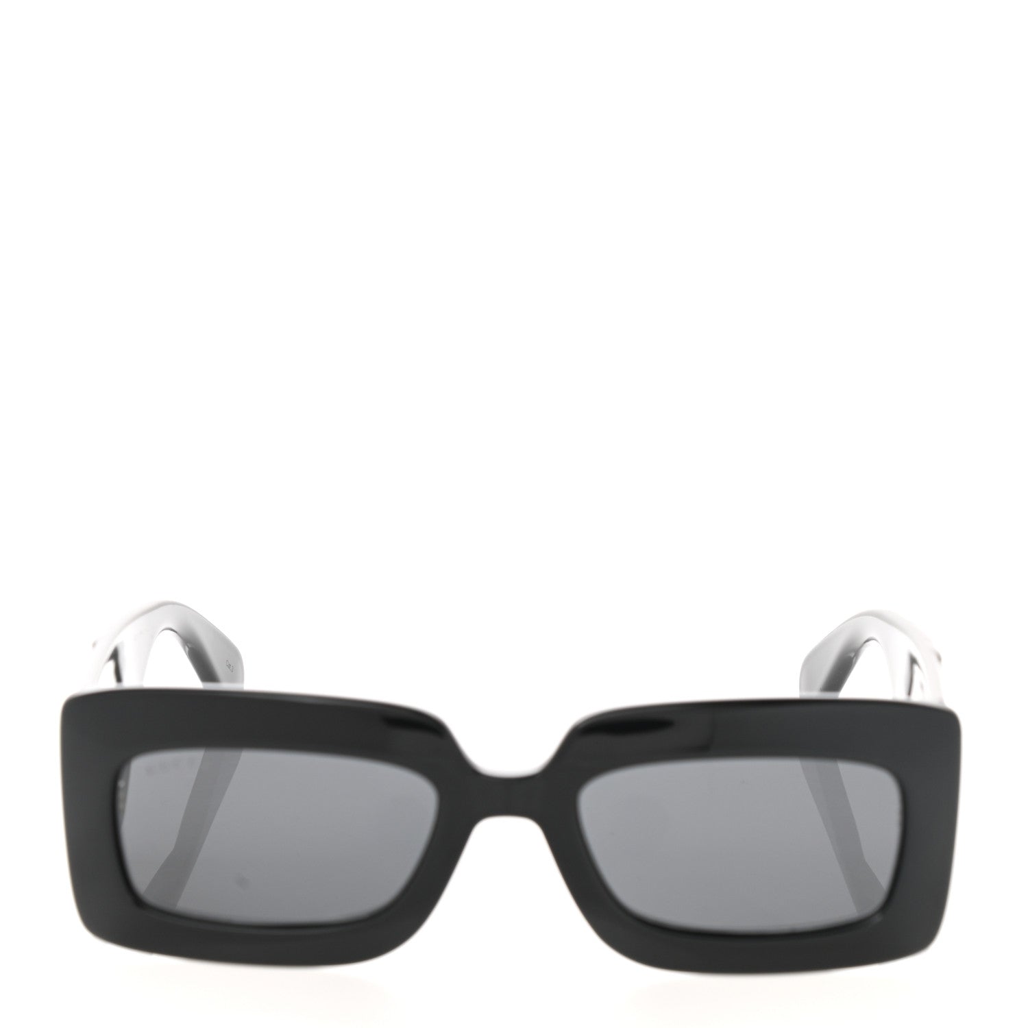 Gucci Acetate Rectangular Sunglasses GG0811S Black 2 of 9