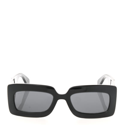 Gucci Acetate Rectangular Sunglasses GG0811S Black 2 of 9