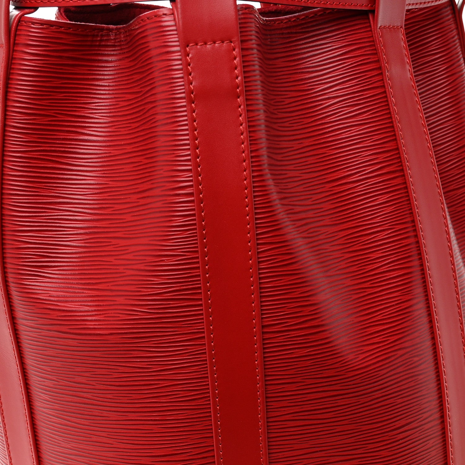 Louis Vuitton Epi Randonnee PM Castillan Red 7 of 9
