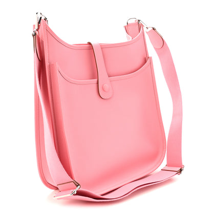 Hermes Epsom Evelyne III GM Rose Confetti 3 of 9