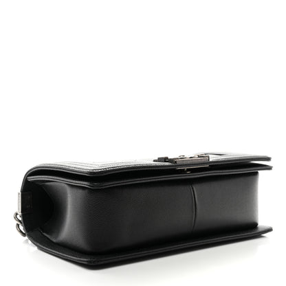 Chanel Caviar Quilted Medium Boy Flap Black 4 of 10
