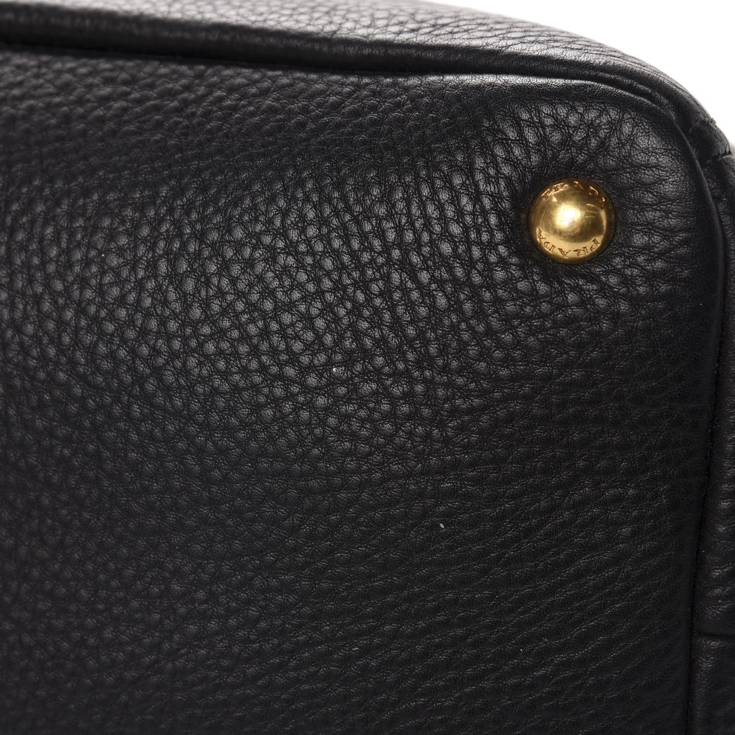 Vitello Daino Tote Black