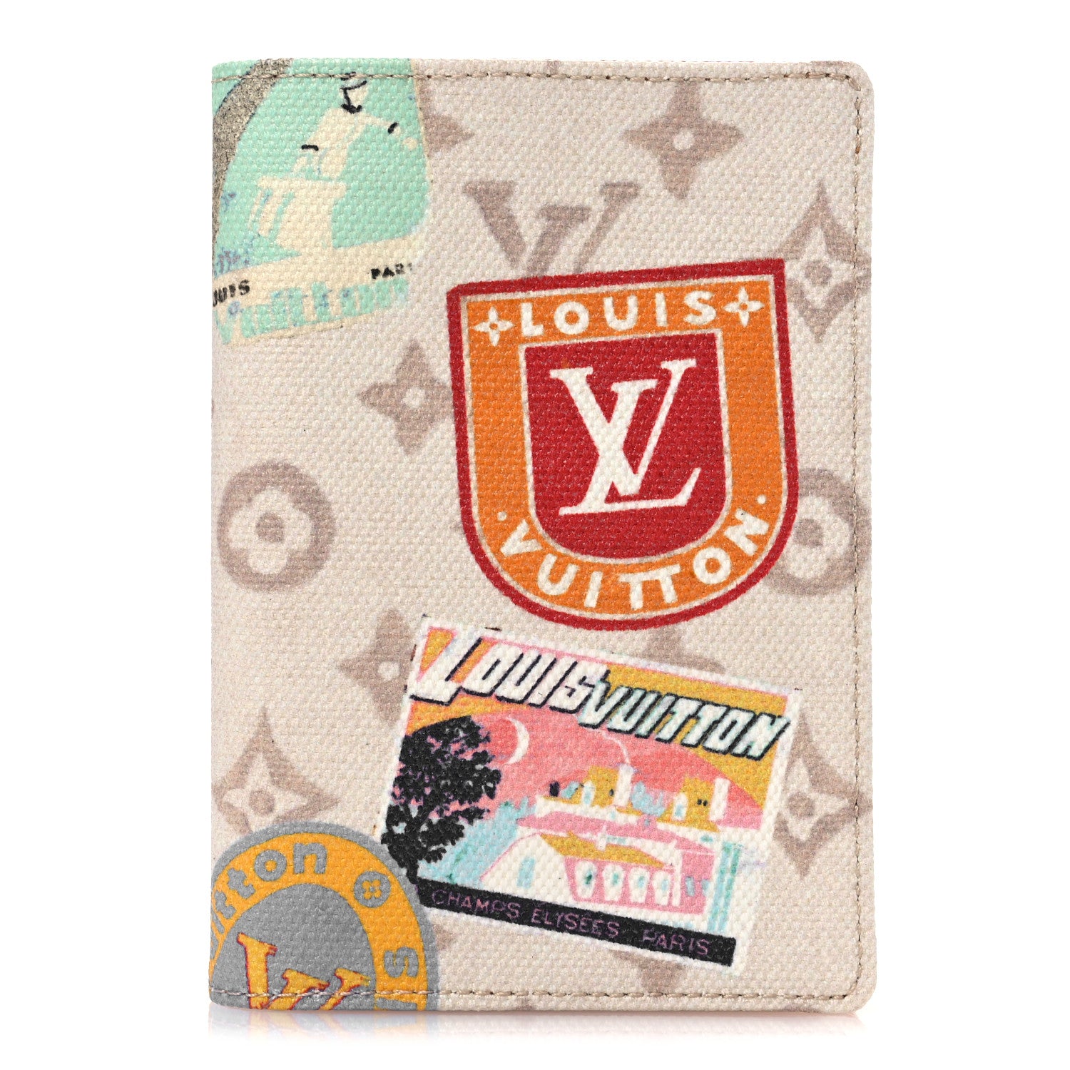 Louis Vuitton Monogram Flight Mode Passport Cover Dune 1 of 7
