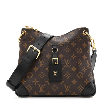 Louis Vuitton Monogram Odeon PM Black 1 of 10