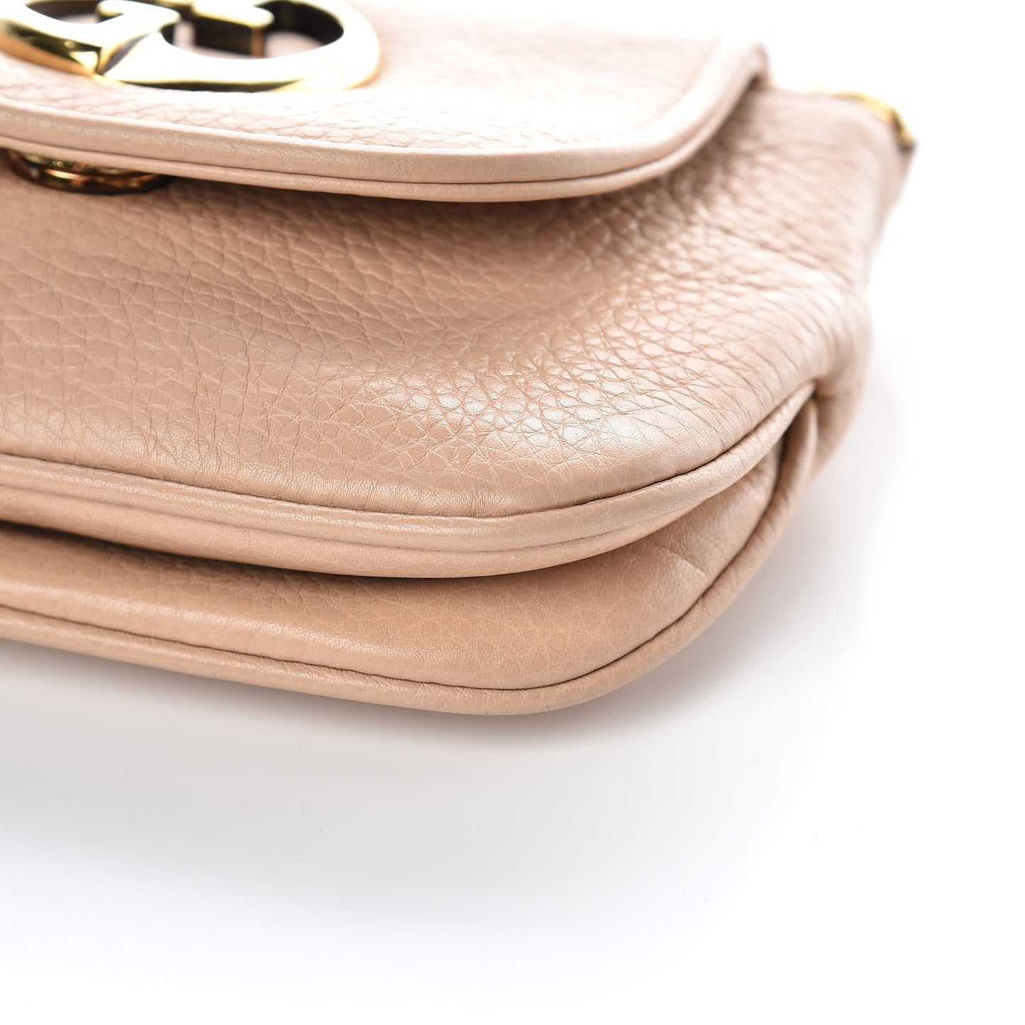 Dollar Calfskin Small 1973 Chain Shoulder Bag Camelia