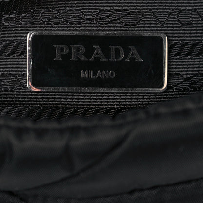 Prada Re-Nylon Quilted Padded Flap Shoulder Bag Black 5 of 10