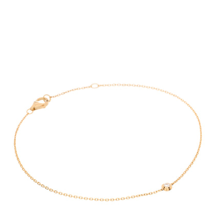 Cartier 18K Yellow Gold Diamond XS D'Amour Bracelet 1 of 3