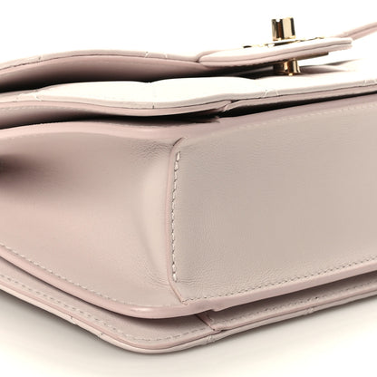 Chanel Calfskin Quilted Coco Lady Flap Light Purple 8 of 10