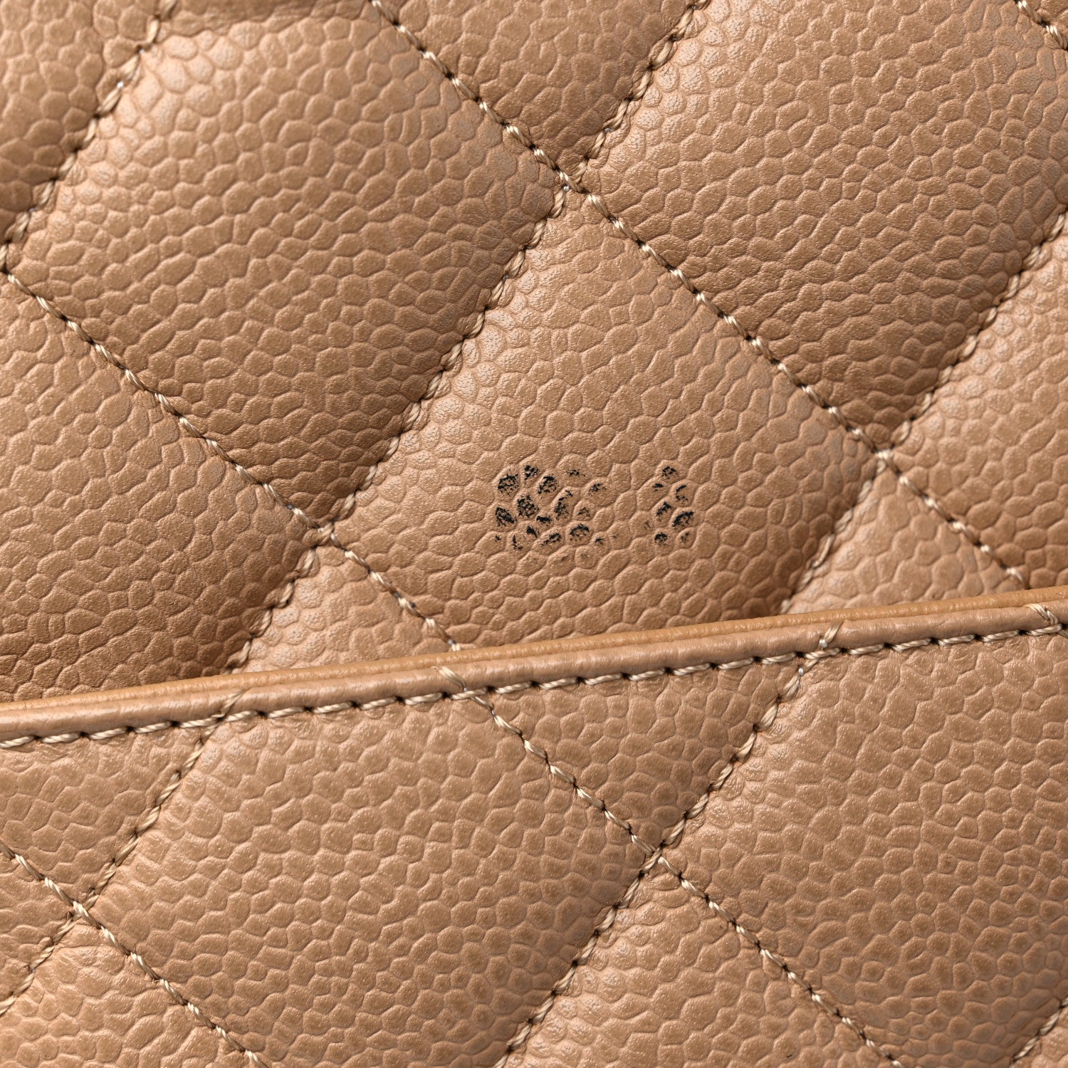 Chanel Caviar Quilted Medallion Tote Beige 13 of 13