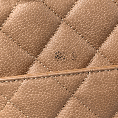 Chanel Caviar Quilted Medallion Tote Beige 13 of 13