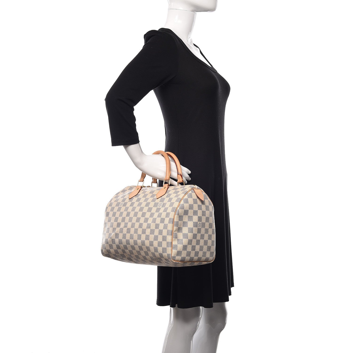 Louis Vuitton Damier Azur Speedy 30 2 of 16