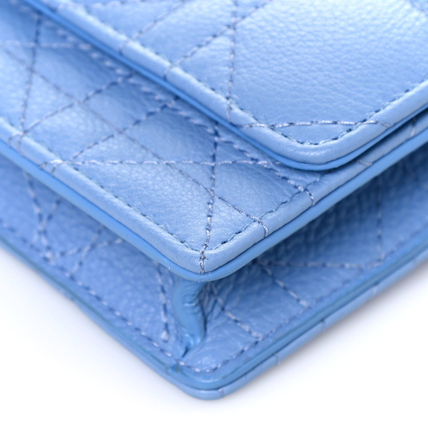 Christian Dior Supple Calfskin Caro Belt Bag Cloud Blue 8 of 12
