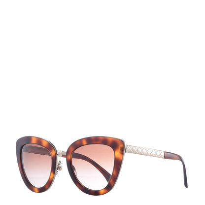 Chanel Cat Eye Quilted Sunglasses 5368 Tortoise 1 of 7