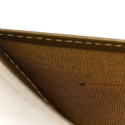 Chanel Metallic Aged Calfskin Quilted Boy Yen Wallet Gold 16 of 16