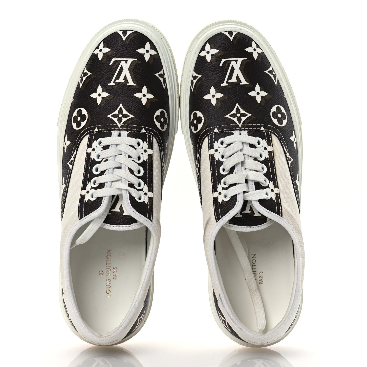 Louis Vuitton Monogram Mens Trocadero Sneakers 8.5 2 of 14