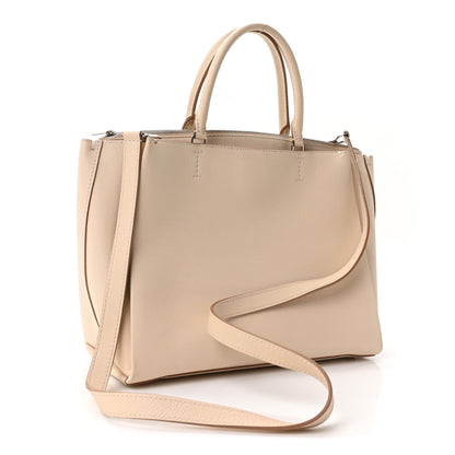 Louis Vuitton Calfskin Lockmeto Cream Beige 3 of 9