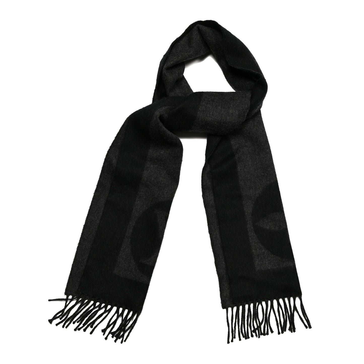 Cashmere Wool Cardiff Scarf Black