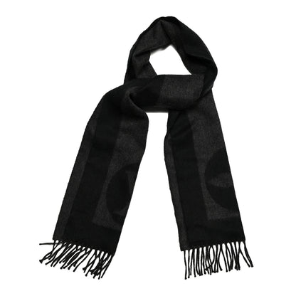 Louis Vuitton Cashmere Wool Cardiff Scarf Black 1 of 3