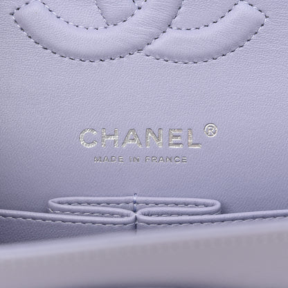 Chanel Caviar Quilted Medium Double Flap Light Purple 6 of 11