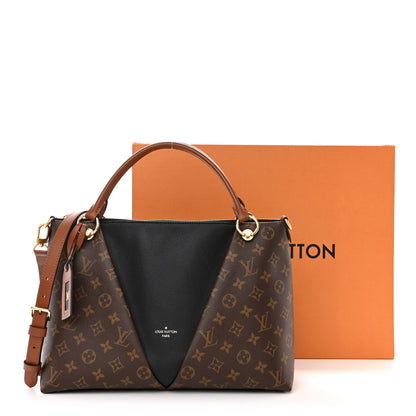 Louis Vuitton Monogram V Tote MM Black 12 of 12