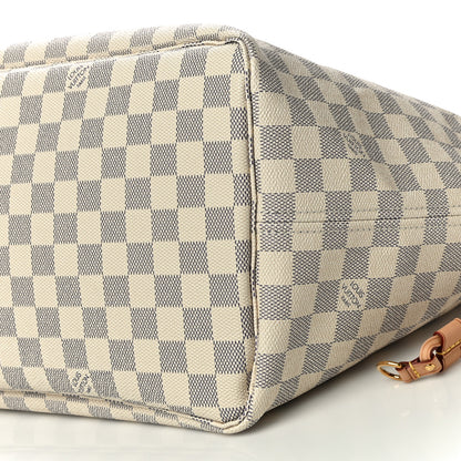 Louis Vuitton Damier Azur Neo Neverfull GM Rose Ballerine 10 of 10
