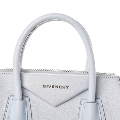Givenchy Sugar Goatskin Small Antigona Pale Blue 17 of 26