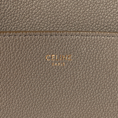 Celine Soft Grained Calfskin Sangle Bucket Bag Taupe 6 of 10