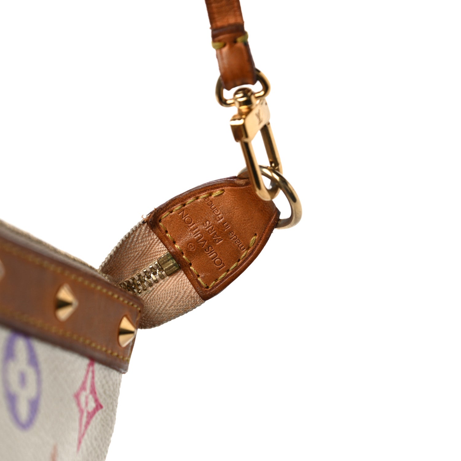 Louis Vuitton Monogram Multicolor Pochette Accessories White 13 of 13