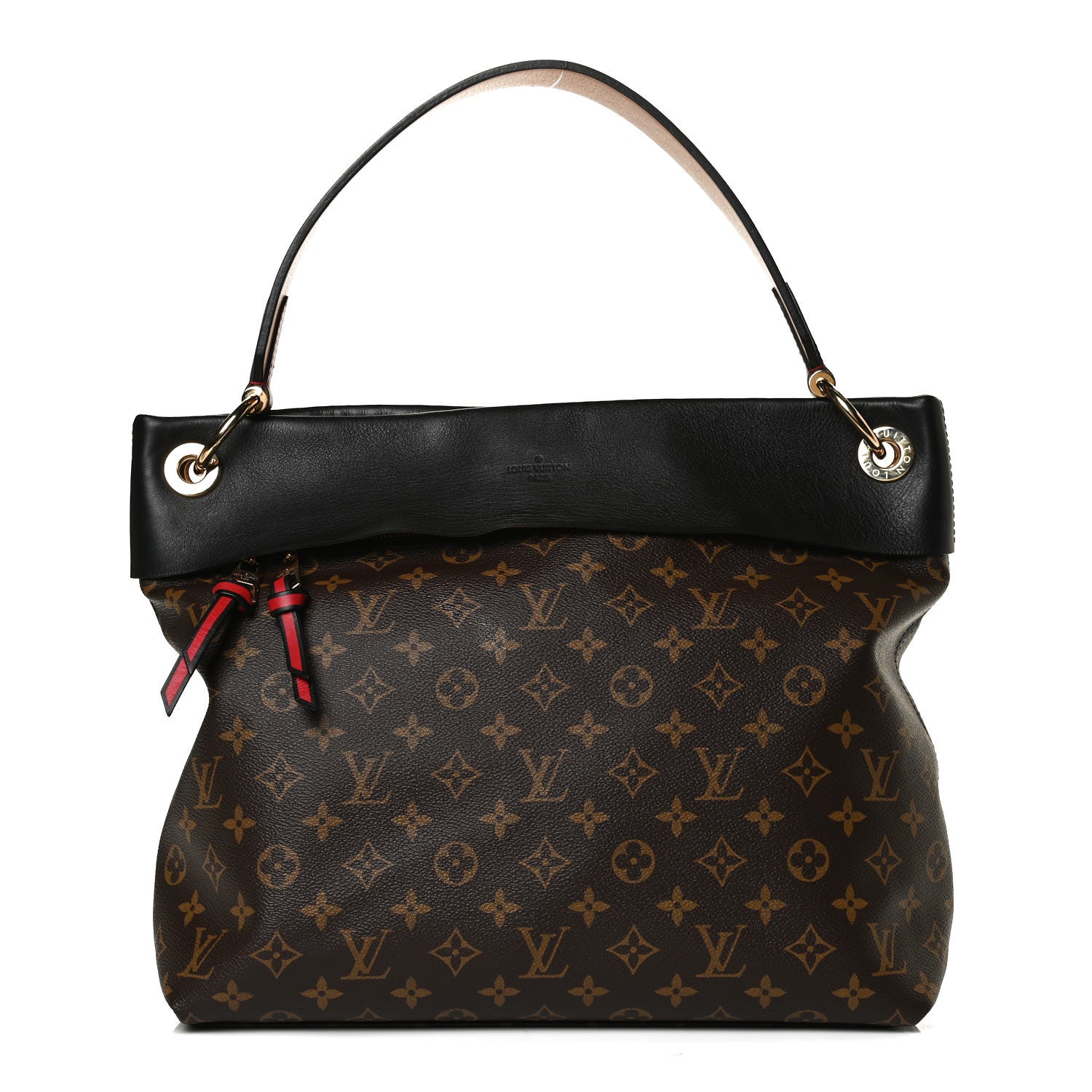 Louis Vuitton Monogram Tuileries Hobo Black 1 of 14