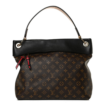Louis Vuitton Monogram Tuileries Hobo Black 1 of 14