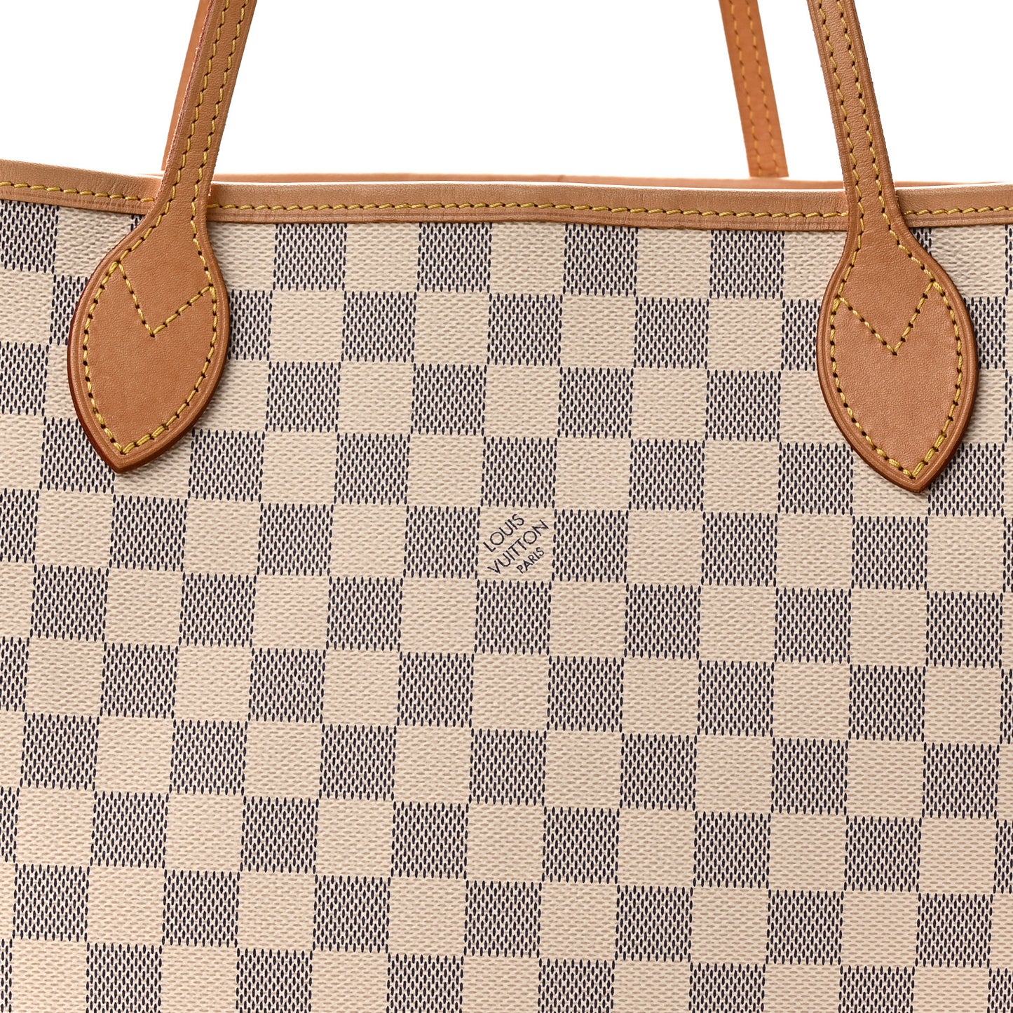 Damier Azur Neo Neverfull MM Rose Ballerine Rose Ballerine