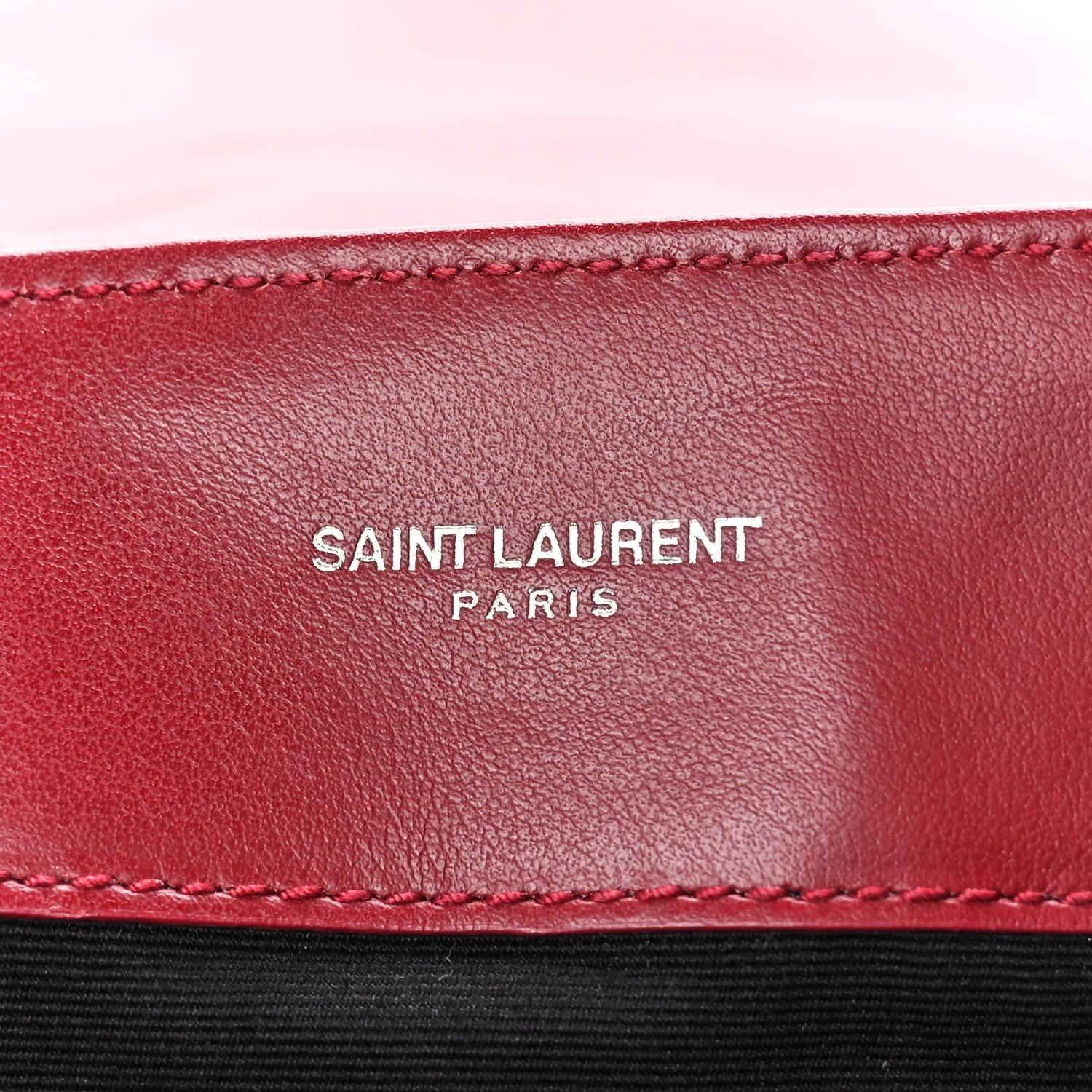 Saint Laurent Calfskin Y Quilted Monogram Medium Loulou Chain Satchel Palissandre 6 of 11
