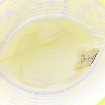 Fendi Terrycloth Embroidered Bucket Hat S Yellow 7 of 8