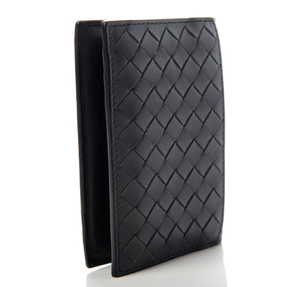 Bottega Veneta Nappa Intrecciato Bi-Fold Card Holder Black 3 of 7