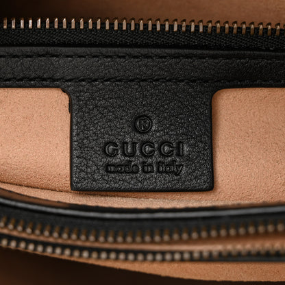 Gucci Wonka Grain Calfskin Medium Diana Tote Bag Black 6 of 14