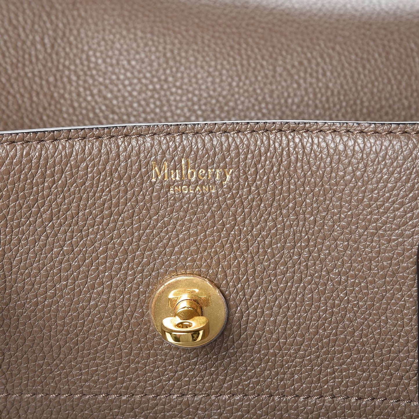 Natural Grain Calfskin New Bayswater Clay