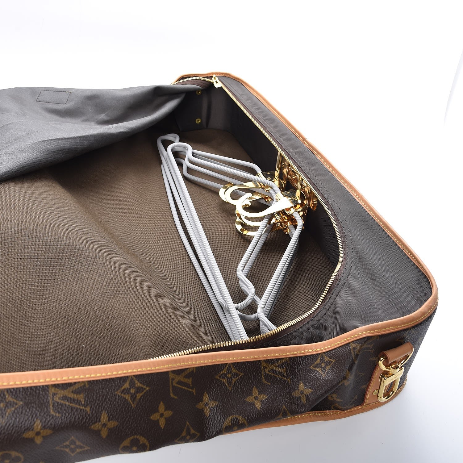 Louis Vuitton Monogram Garment Bag 5 Hangers 7 of 8