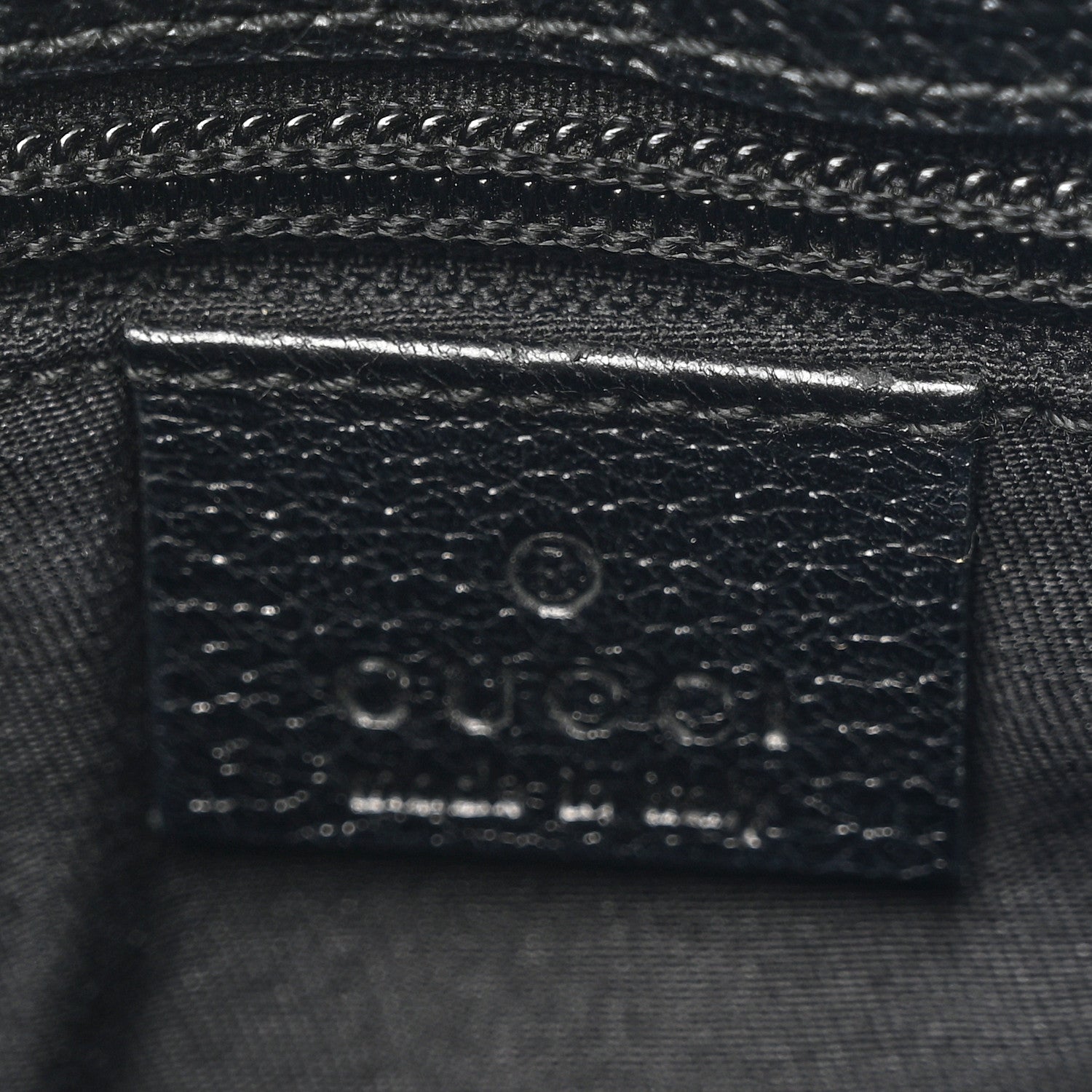 Gucci GG Monogram Messenger Crossbody Bag Black 6 of 10