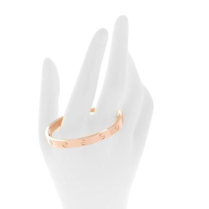 Cartier 18K Pink Gold LOVE Bracelet 16 2 of 7