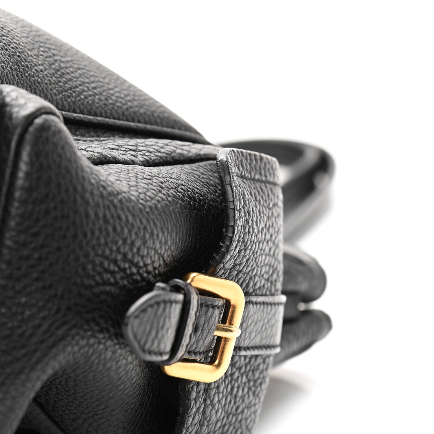 Prada Vitello Daino Shopping Tote Black 15 of 17