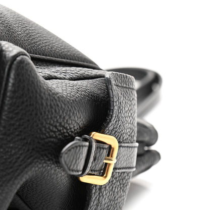 Prada Vitello Daino Shopping Tote Black 15 of 17