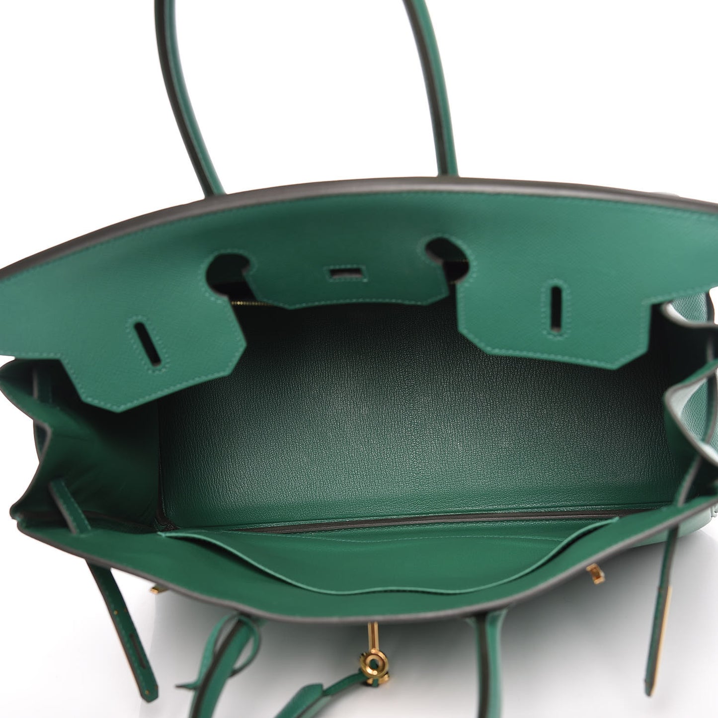 Epsom Birkin 35 Vert Vertigo