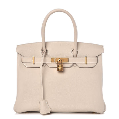 Hermes Togo Birkin 30 Craie 1 of 34