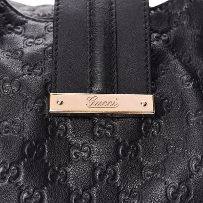 Gucci Guccissima Large New Ladies Web Hobo Black 18 of 18