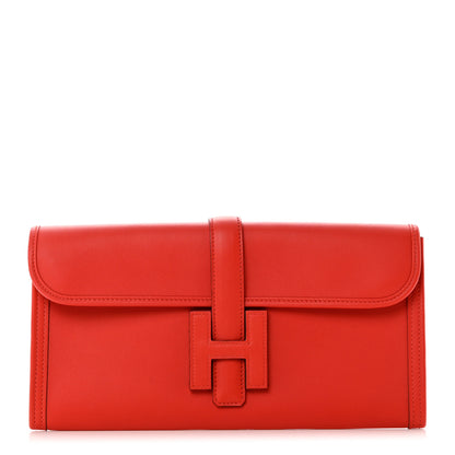 Hermes Swift Jige Elan 29 Clutch Rouge Tomate 1 of 7